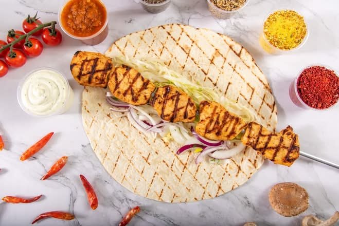 Chicken Shish Wrap